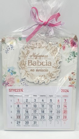 Kalendarz 2025 Najlepsza Babcia na świecie