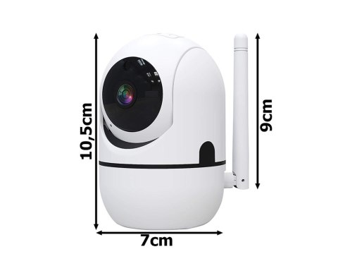 Kamera ip wifi niania elektroniczna obrotowa HD audio domowa | 06299 Kamera ip wifi niania elektroniczna obrotowa HD audio domowa | 06299