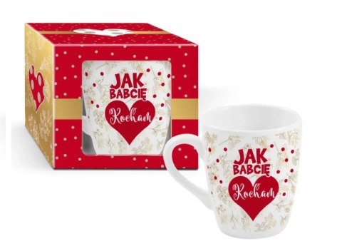 Kubek baryłka 300ml Jak Babcię kocham Kubek baryłka 300ml Jak Babcię kocham