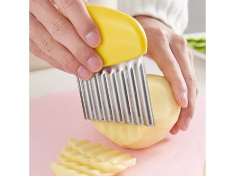 Nóż karbowany falowany do frytek krajacz warzyw | 07149 Nóż karbowany falowany do frytek krajacz warzyw | 07149