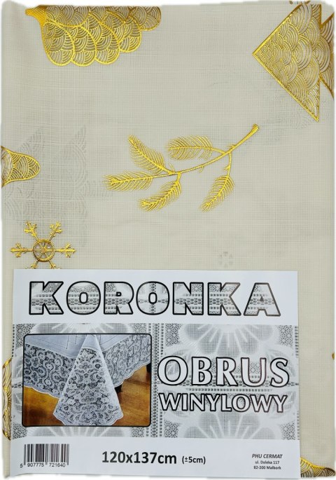 Obrus koronka Boże Narodzenie 120x137 Obrus koronka Boże Narodzenie 120x137