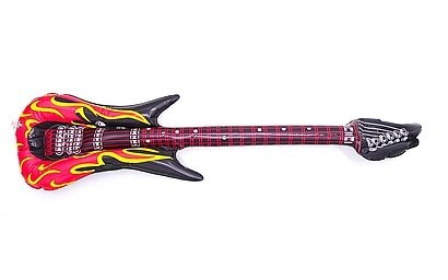 Dmuchaniec Gitara 90cm płomień 12szt 68-03 Dmuchaniec Gitara 90cm płomień 12szt 68-03