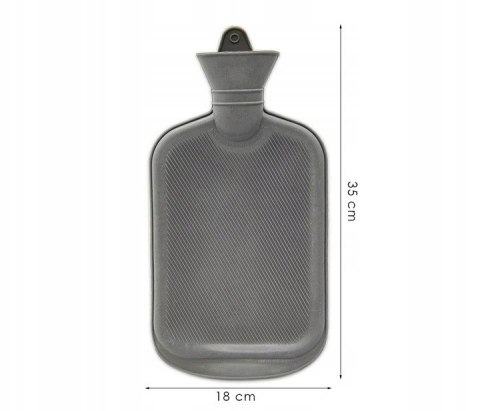 Termofor gumowy wielokolorowy 2 l SERDUSZKA 6058 Termofor gumowy wielokolorowy 2 l SERDUSZKA 6058