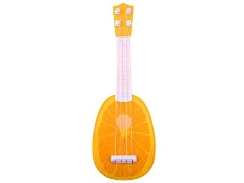 Gitara owocowa ukulele dla dzieci gitarka IN0033 POMARAŃCZA Gitara owocowa ukulele dla dzieci gitarka IN0033 POMARAŃCZA