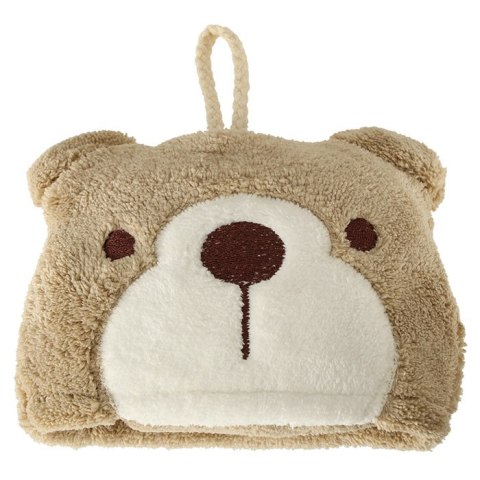 Ręcznik ręczniczek do rąk dla dzieci do przedszkola 42 x 25cm BRĄZOWY MIŚ KX4527 Ręcznik ręczniczek do rąk dla dzieci do przedszkola 42 x 25cm BRĄZOWY MIŚ KX4527