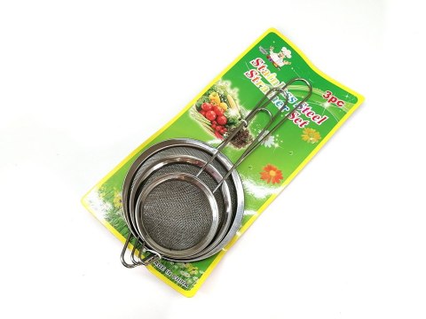 Sitka metalowe 3szt. śr. 8/10/12cm Sitka metalowe 3szt. śr. 8/10/12cm
