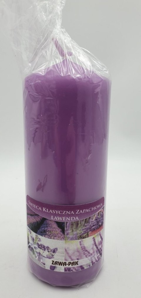 Świeca walec 60/150 W60150 ZAPACHOWA LAWENDA Świeca walec 60/150 W60150 ZAPACHOWA LAWENDA
