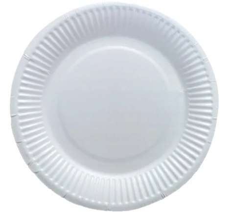 Talerz papierowy 100szt. FI-30 / 29 BIAŁY 6617 Talerz papierowy 100szt. FI-30 / 29 BIAŁY 6617