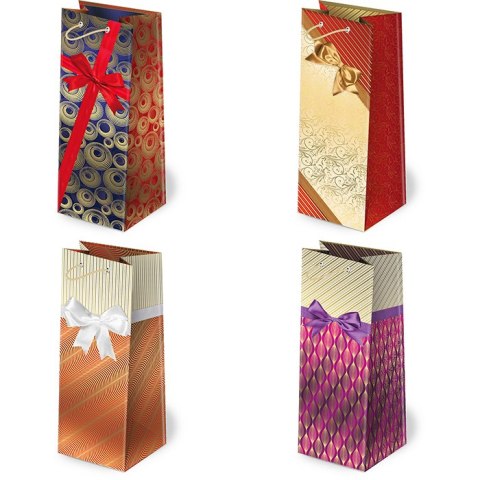 Torebki ozdobne 10szt. AL-2 set 17 Kokardy eleganckie 12 x 36,9 x 11 cm Torebki ozdobne 10szt. AL-2 set 17 Kokardy eleganckie 12 x 36,9 x 11 cm