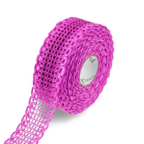 Wstążka ażur 4cm x 10m 224162 FUKSJA Wstążka ażur 4cm x 10m 224162 FUKSJA