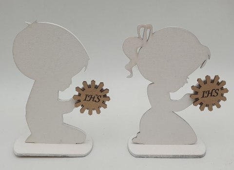 Figurka 2szt. KOMUNIA ŚW DZIECI 11cm Figurka 2szt. KOMUNIA ŚW DZIECI 11cm