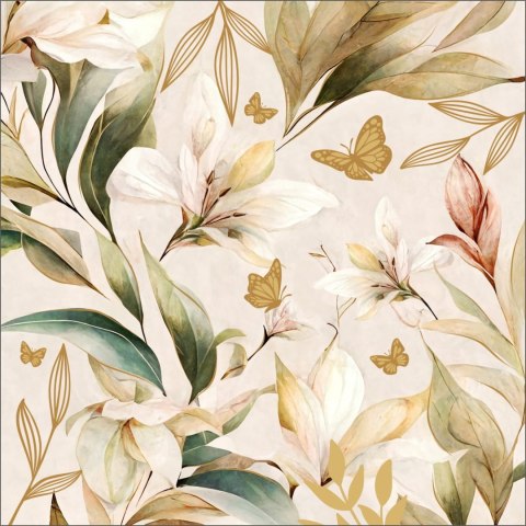 Karnet kwadrat 15 x 15cm KWIATY AF 20 Karnet kwadrat 15 x 15cm KWIATY AF 20