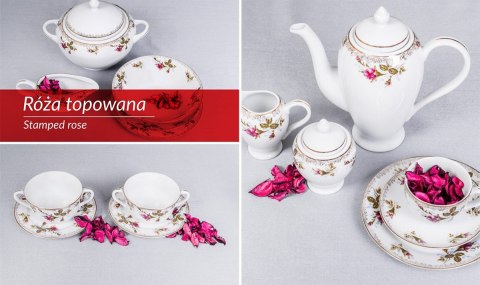Kubek NBC wysoki RÓŻA TOPOWANA - 290ml Kubek NBC wysoki RÓŻA TOPOWANA - 290ml