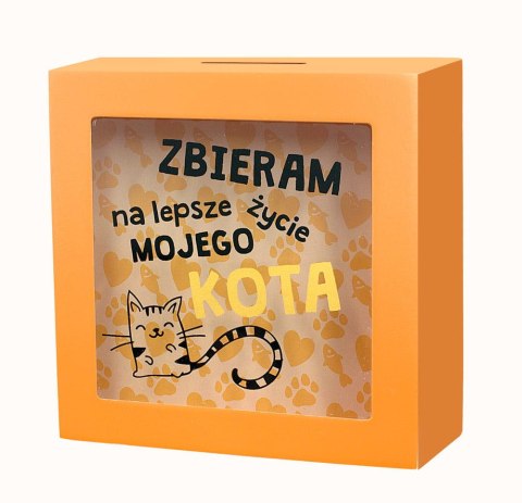 Skarbboxy skarbonka Lepsze życie kota SBB-004 Skarbboxy skarbonka Lepsze życie kota SBB-004
