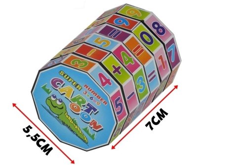 Kostka edukacyjna walec matematyczny układanka 1282 Kostka edukacyjna walec matematyczny układanka 1282