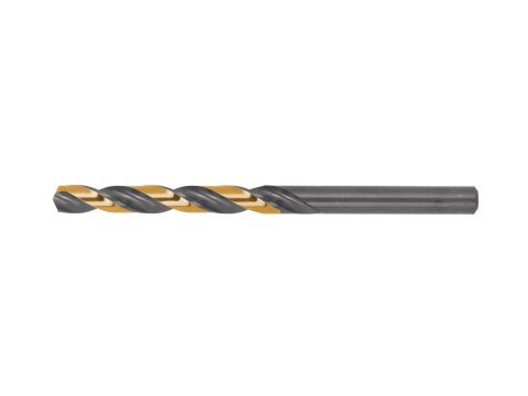 Wiertło 10szt. czarno-złote do metalu HSS 5.00mm Wiertło 10szt. czarno-złote do metalu HSS 5.00mm
