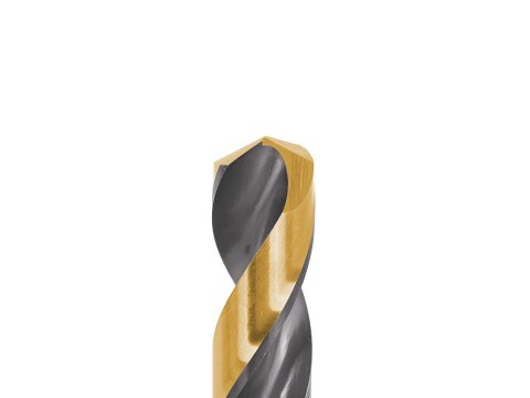 Wiertło 10szt. czarno-złote do metalu HSS 5.00mm Wiertło 10szt. czarno-złote do metalu HSS 5.00mm