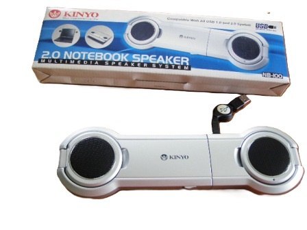 Głośniki do komputera laptopa USB KINYO NB-100 Głośniki do komputera laptopa USB KINYO NB-100