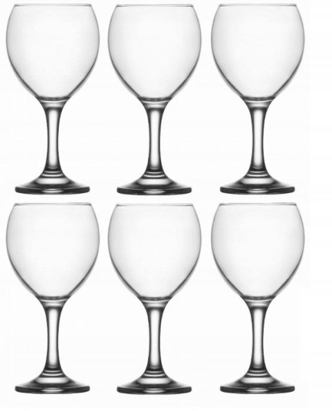 Kieliszki do wody wina 6szt. 260ml | MIS552 Kieliszki do wody wina 6szt. 260ml | MIS552