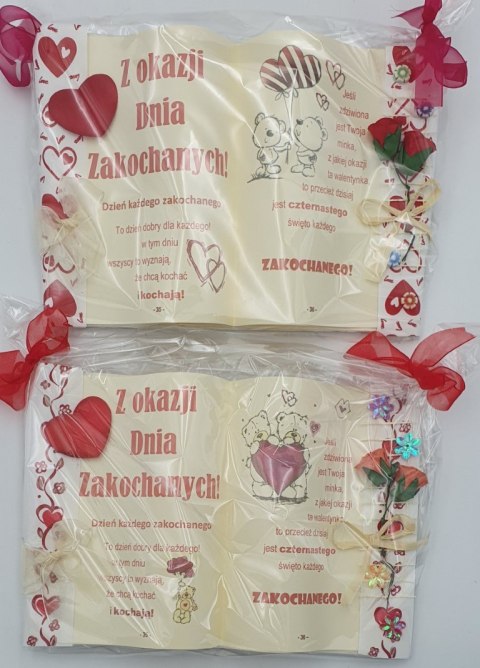 Książka wypukła A5 Z okazji Dnia Zakochanych Książka wypukła A5 Z okazji Dnia Zakochanych