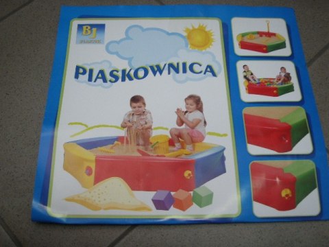Piaskownica modułowa z przykryciem 120cm Piaskownica modułowa z przykryciem 120cm