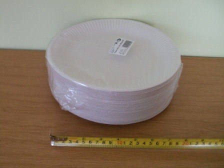 Talerz papierowy FI-23 A'100 Talerz papierowy FI-23 A'100