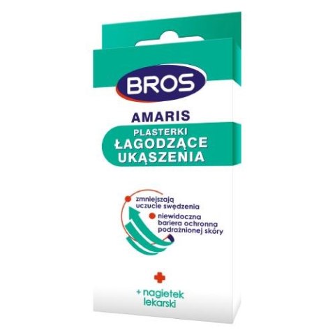 Plasterki łagodzące ukąszenia 20szt. bros Plasterki łagodzące ukąszenia 20szt. bros