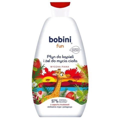 Płyn do kąpieli i żel do mycia wysoka piana Truskawka 500ml Płyn do kąpieli i żel do mycia wysoka piana Truskawka 500ml