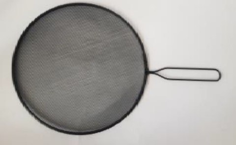 Sito na patelnię 29cm czarne Sito na patelnię 29cm czarne