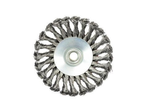 Szczotka druciana boczna pleciona 125mm M14 G00607 Szczotka druciana boczna pleciona 125mm M14 G00607