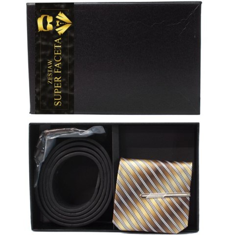 Zestaw upominkowy pasek i krawat w opakowaniu prezentowym 21 x 13.5 x 5.5 cm Zestaw upominkowy pasek i krawat w opakowaniu prezentowym 21 x 13.5 x 5.5 cm