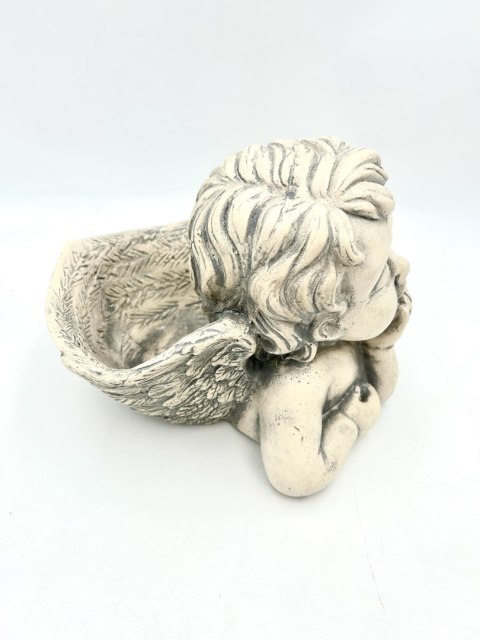 Anioł podparty z misą 6 x 7cm GI8133 Anioł podparty z misą 6 x 7cm GI8133