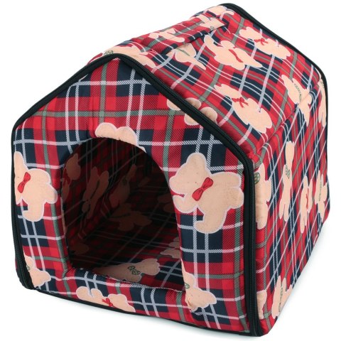 Buda domek legowisko dla psa kota budka kojec 32 x 30 x 34cm Buda domek legowisko dla psa kota budka kojec 32 x 30 x 34cm