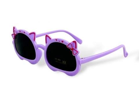 Okulary przeciwsłoneczne dziecięce+filtr UV KOTKI 750786 Okulary przeciwsłoneczne dziecięce+filtr UV KOTKI 750786