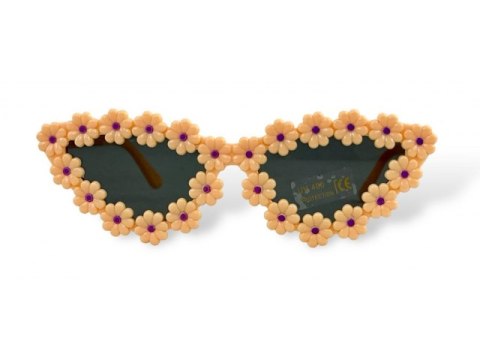 Okulary przeciwsłoneczne dziecięce+filtr UV KWIATUSZKI dg - oku750779 Okulary przeciwsłoneczne dziecięce+filtr UV KWIATUSZKI dg - oku750779