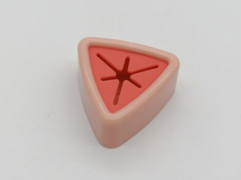 Uchwyt trójkątny mix kolor plastik wym. 4,5 x 4,5 x 2cm Uchwyt trójkątny mix kolor plastik wym. 4,5 x 4,5 x 2cm