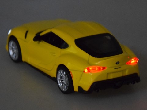 Auto metalowe Toyota GR Supra 1:31 metalowe autko licencja MSZ ZA3758 Auto metalowe Toyota GR Supra 1:31 metalowe autko licencja MSZ ZA3758