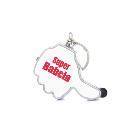 Brelok latarka z napisem "Super Babcia" Brelok latarka z napisem "Super Babcia"