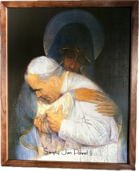 Obraz 40x50 Św. Jan Paweł II Obraz 40x50 Św. Jan Paweł II