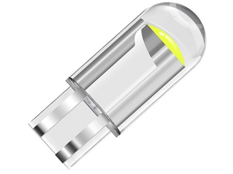 Żarówki samochodowe led w5w t10 biała krystaliczna ledowa 2 szt komplet 10092 Żarówki samochodowe led w5w t10 biała krystaliczna ledowa 2 szt komplet 10092