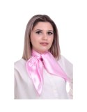 Apaszka damska jasno różowa