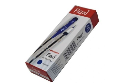 Długopisy 10szt. TADEO FLEXI 0,7mm NIEBIESKIE Długopisy 10szt. TADEO FLEXI 0,7mm NIEBIESKIE
