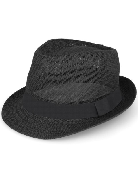 Kapelusz na lato słomkowy trilby Kapelusz na lato słomkowy trilby