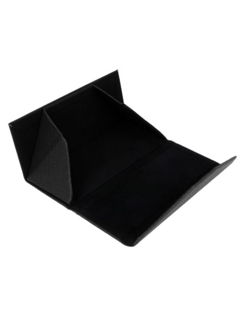 Magnetyczne składane etui na okulary czarne Magnetyczne składane etui na okulary czarne