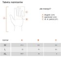 Męskie rękawiczki całuski dla kierowcy XXL
