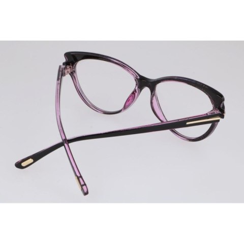 Okulary damskie zerówki kocie oczy Okulary damskie zerówki kocie oczy
