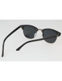 Okulary polaryzacyjne clubmaster czarne