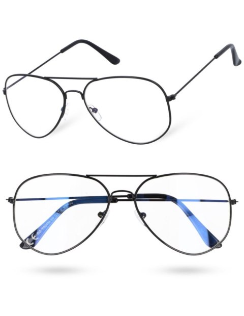 Okulary zerówki Pioltki z filtrem Blue Light Okulary zerówki Pioltki z filtrem Blue Light