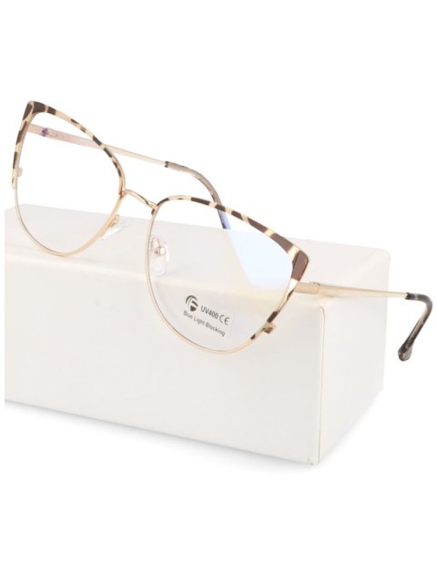 Okulary zerówki damskie do komputera blue light Okulary zerówki damskie do komputera blue light