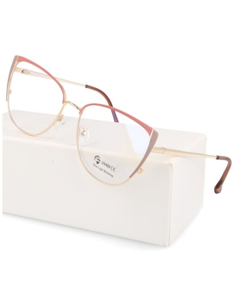 Okulary zerówki damskie do komputera blue light Okulary zerówki damskie do komputera blue light